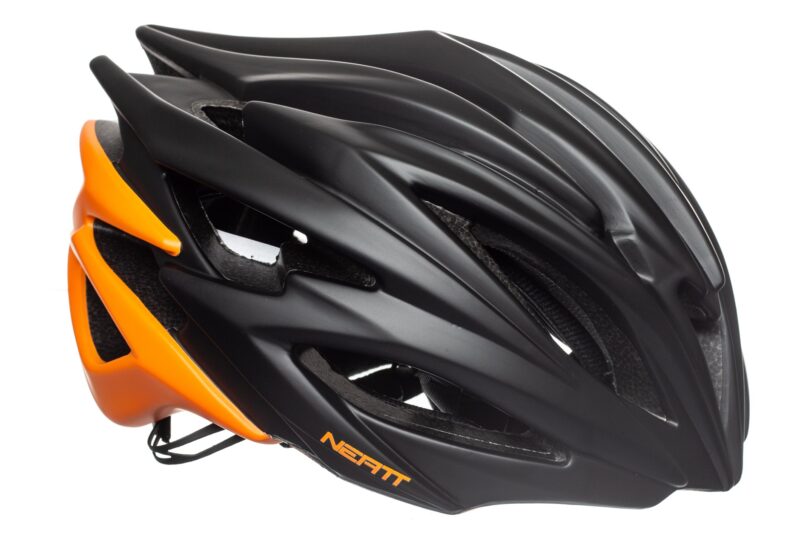 CASQUE NEATT ASPHALTE RACE NOIR ORANGE – Image 3
