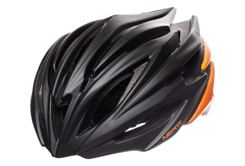 CASQUE NEATT ASPHALTE RACE NOIR ORANGE – Image 4