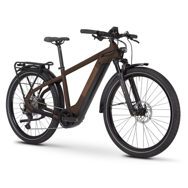 Ghost E-SQUARE TREKKING Advanced U - E-Bike - 2021 - chocolate / riot red – Image 3