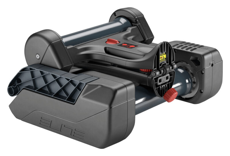 HOME TRAINER INTERACTIF ELITE NERO À ROULEAUX – Image 4