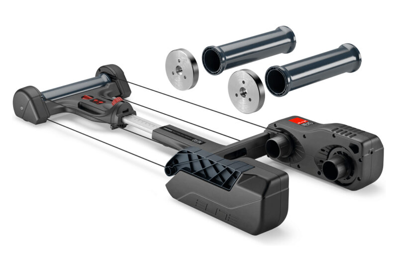 HOME TRAINER INTERACTIF ELITE NERO À ROULEAUX – Image 2