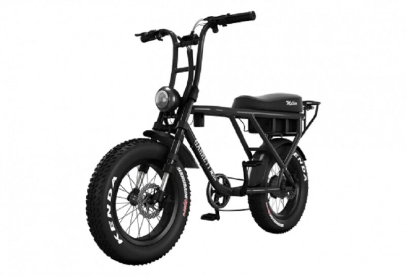 VELO ELECTRIQUE GARRETT MILLER X - URBAIN BIPLACE - NOIR – Image 2