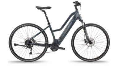 VTC Électrique BH Atom Jet Shimano Acera 8V 500 Wh 700 mm Gris