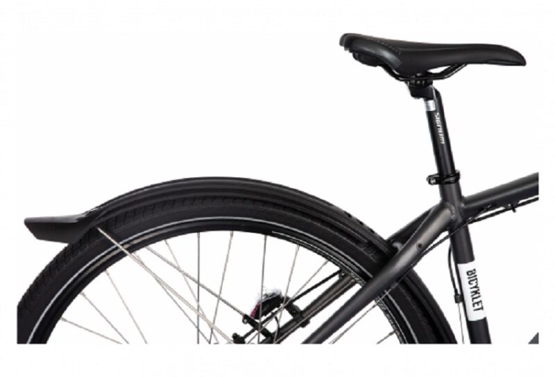 VTC Électrique Bicyklet Joseph Shimano Altus 7V 417 Wh 700 mm Noir Gris – Image 2