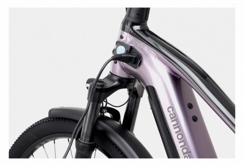 VTC Électrique Cannondale Tesoro Neo X 1 StepThru Shimano Deore 10V 750 Wh 29'' Violet Lavender 2022 – Image 2