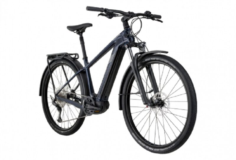 VTC Électrique Cannondale Tesoro Neo X 2 Shimano Deore 11V 625 Wh 29'' Bleu Minuit 2022 – Image 2