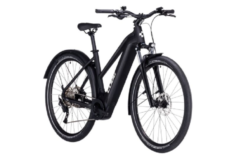 VTC Électrique Cube Nuride Hybrid Pro 625 Allroad Trapeze Shimano Deore 10V 625 Wh 29'' Noir 2023 – Image 2