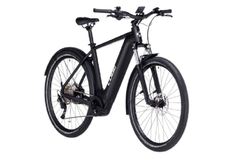 VTC Électrique Cube Nuride Hybrid Pro 750 Allroad Shimano Deore 10V 750 Wh 29'' Noir 2023 – Image 2