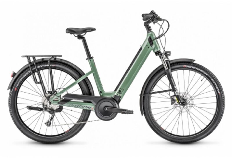 VTC Électrique Moustache Samedi 27 Xroad 1 Open Shimano Altus 9V 400 Wh 27.5'' Vert 2021
