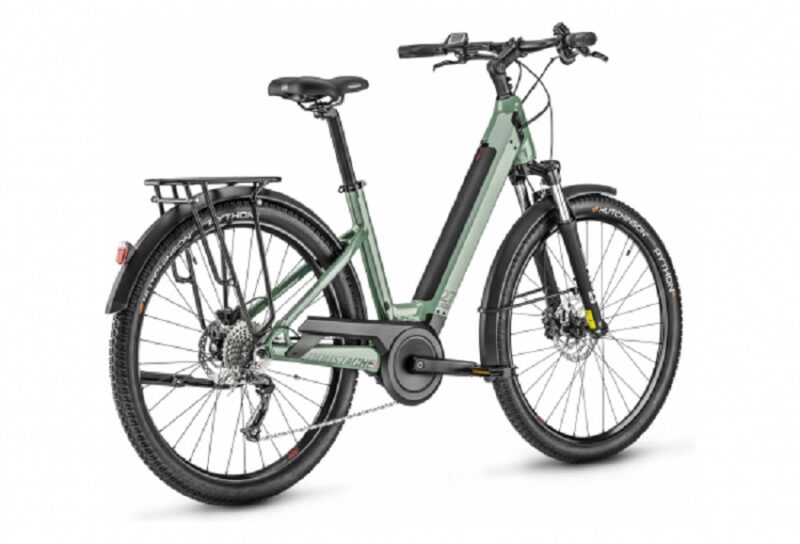 VTC Électrique Moustache Samedi 27 Xroad 1 Open Shimano Altus 9V 400 Wh 27.5'' Vert 2021 – Image 2