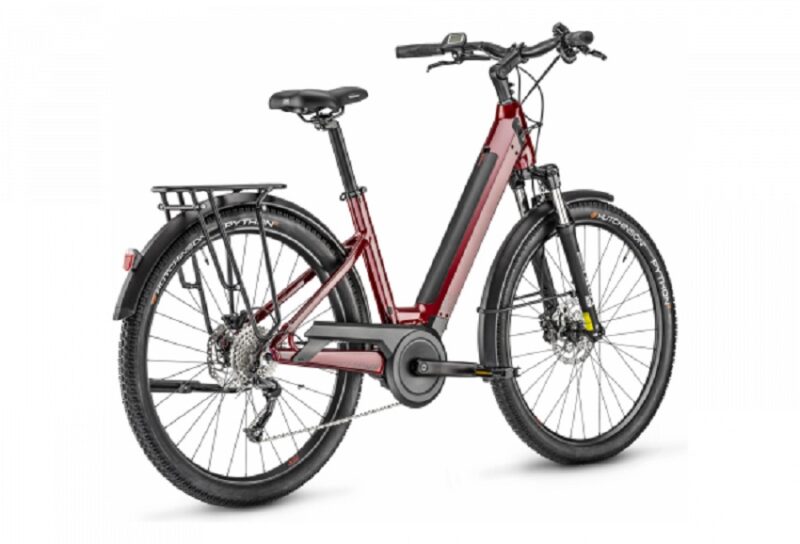 VTC Électrique Moustache Samedi 27 Xroad 2 Open Shimano Altus 9V 500 Wh 27.5'' Rouge 2021 – Image 2
