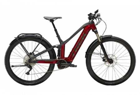 VTC Électrique Tout-Suspendu Trek Powerfly FS 4 EQ Shimano Deore 10V 625 Wh 27.5'' Rouge Crimson 2023