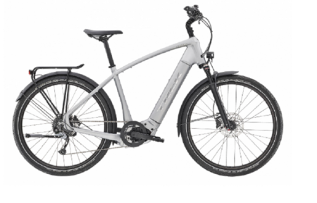 VTC Électrique Trek Allant+ 7 Shimano Acera 9V 500 Wh 27.5'' Gris 2023