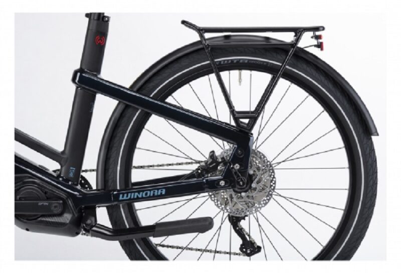 VTC Électrique Winora Yakun 10 Shimano Deore 10V 750 Wh 27.5'' Bleu Foncé 2022 – Image 3
