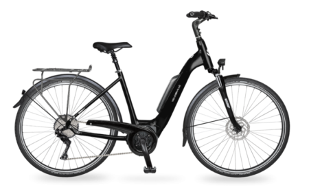 VTC électrique VDV AEB 800 cadre wave Noir