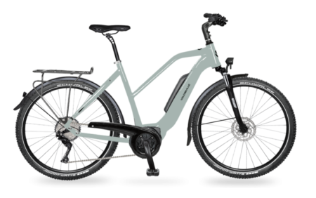VTC électrique VDV SEB 800 cadre Trapèze ice blue