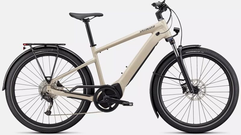 VTC électrique specialized Turbo Vado 3.0 - Cadre Fermé Beige