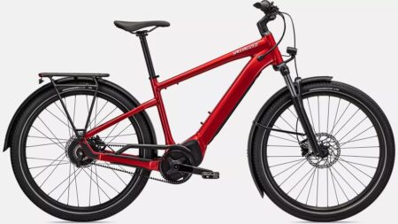 VTC électrique specialized Turbo Vado 3.0 IGH cadre haut Rouge