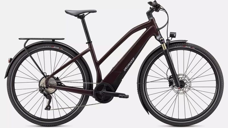 VTC électrique specialized Turbo Vado 4.0 Step-Through Gris / Noir