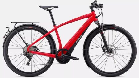 VTC électrique specialized Turbo Vado 6.0 cadre Haut rouge