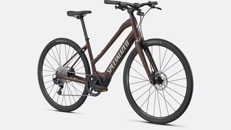 VTC électrique specialized Vado SL 4.0 - Cadre Bas Vert – Image 5