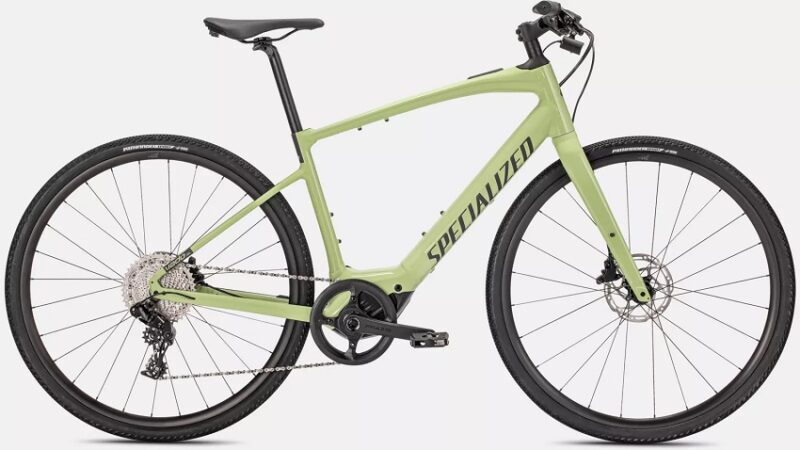 VTC électrique specialized Vado SL 4.0 - Cadre Haut Vert