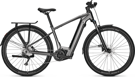 VTT Électrique FOCUS AVENTURA² 6.7 625 Wh 17.4 Ah 2023 Gris