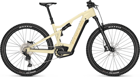 VTT Électrique FOCUS THRON² 6.8 625 Wh 20.8 Ah 2023 Beige