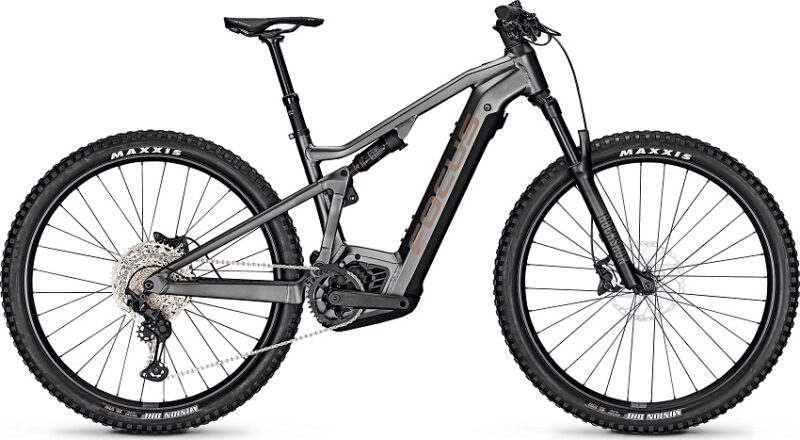 VTT Électrique FOCUS THRON² 6.8 625 Wh 20.8 Ah 2023 gris