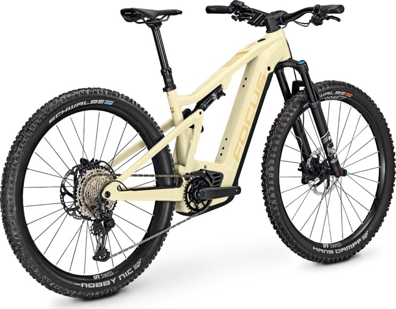 VTT Électrique FOCUS THRON² 6.9 625 Wh 12 Vitesses 2023 gris – Image 4