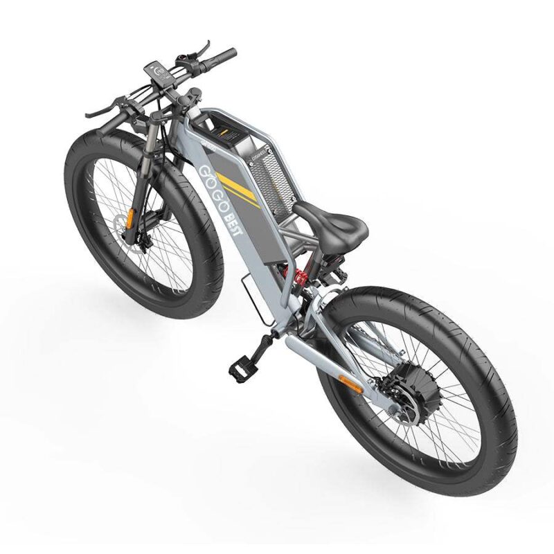 VTT Électrique Gogobest GF650 1000W 26'' Fat Bike 48V 20Ah 45km/h 100km – Image 4