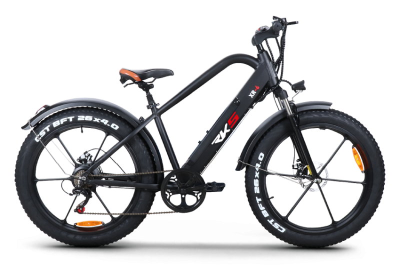 VTT Electrique RKS XR6 Moteur Roue Arrière 250W 27'' 10 Ah - XR6 Blanc – Image 2
