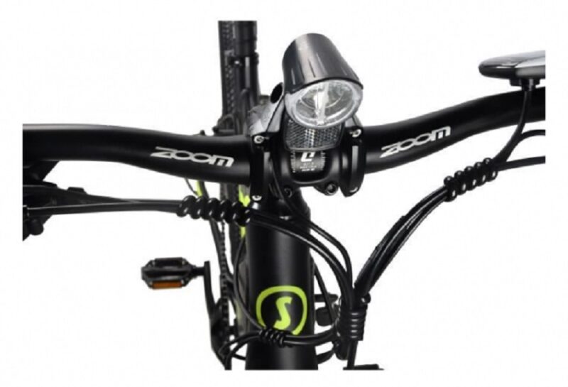 VTT Electrique SURPASS 27,5'' Noir 8 vitesses Semi-rigide Batterie 10 Ah – Image 2