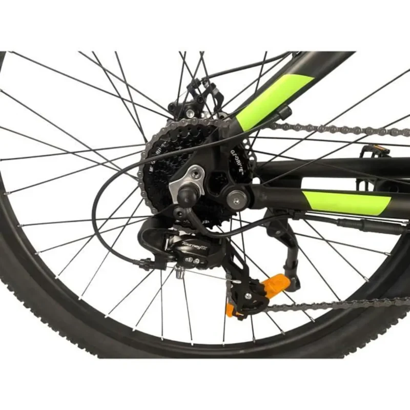 VTT Électrique SURPASS SURVTTTTSUSP13 - 27.5" - Noir - 8 vitesses - Batterie 13.4 Ah – Image 6