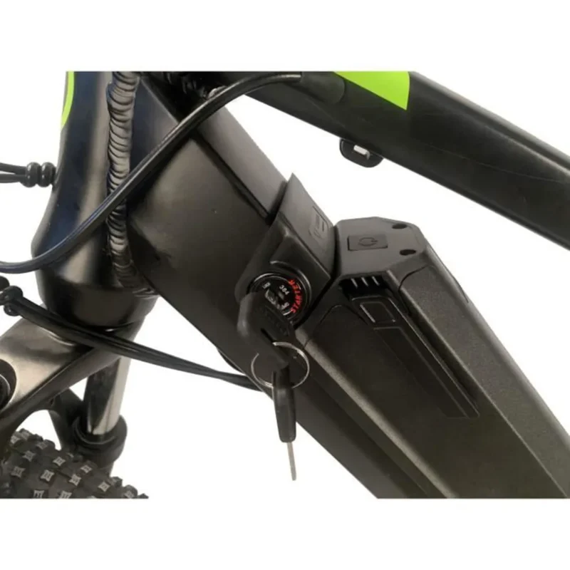 VTT Électrique SURPASS SURVTTTTSUSP13 - 27.5" - Noir - 8 vitesses - Batterie 13.4 Ah – Image 8