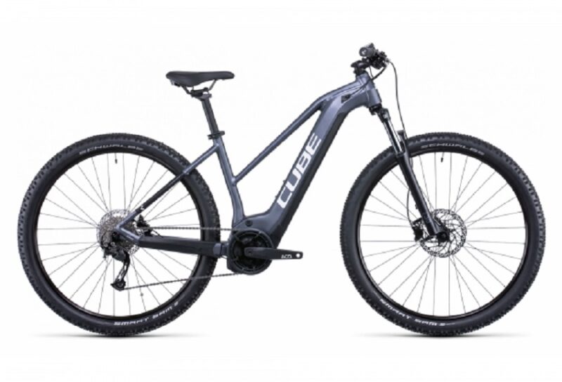 VTT Électrique Semi-Rigide Cube Reaction Hybrid Performance 625 Trapeze Shimano Alivio 9V 625 Wh 29'' Gris Metallic 2022