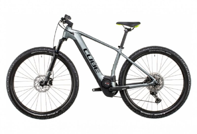 VTT Électrique Semi-Rigide Cube Reaction Hybrid Pro 625 Shimano Deore 11V 625 Wh 29'' Gris Flash 2022 – Image 3