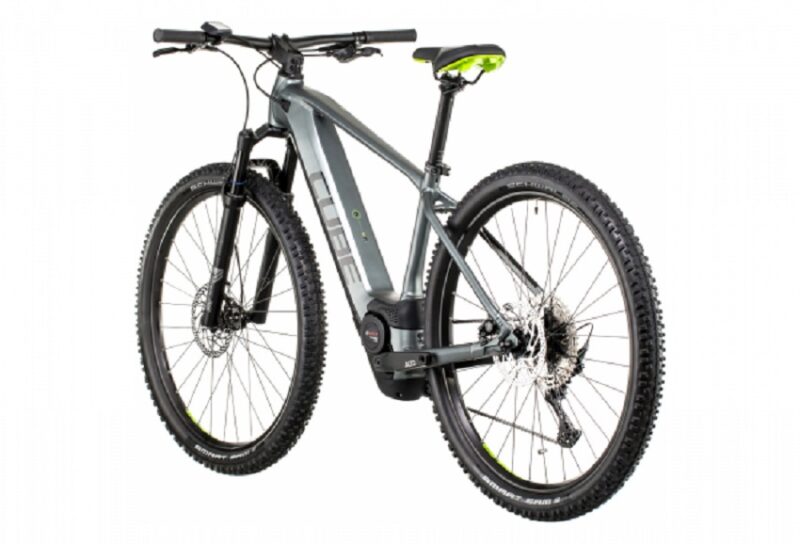VTT Électrique Semi-Rigide Cube Reaction Hybrid Pro 625 Shimano Deore 11V 625 Wh 29'' Gris Flash 2022 – Image 4