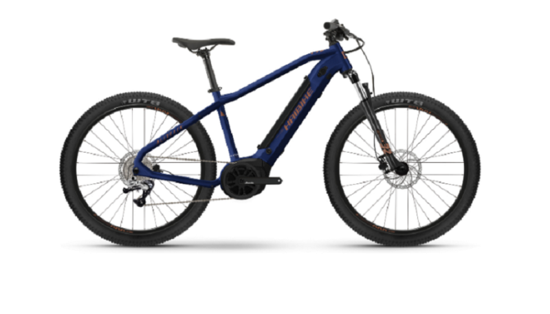 VTT Electrique Semi-Rigide Haibike Alltrack 4 500Wh 27.5'' Shimano Alivio 9V Bleu 2023