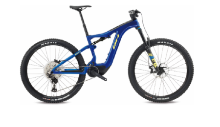 VTT Electrique Tout-Suspendu Bh Bikes Atomx Lynx Carbon Pro 9.7 Shimano Deore XT 12V 720 Wh 29'' Bleu/Jaune 2022