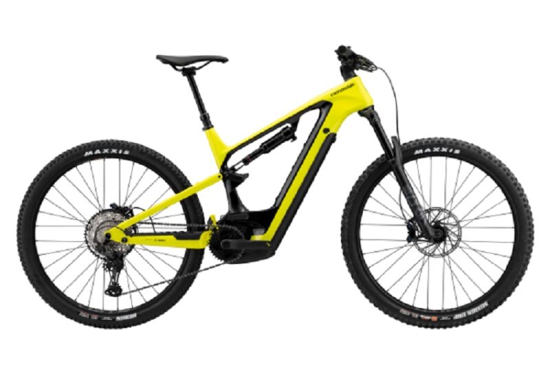 VTT Électrique Tout-Suspendu Cannondale Moterra Neo Carbon 2 Shimano SLX/XT 12V 750 Wh 29'' Jaune Highlighter