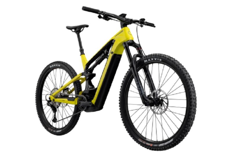 VTT Électrique Tout-Suspendu Cannondale Moterra Neo Carbon 2 Shimano SLX/XT 12V 750 Wh 29'' Jaune Highlighter – Image 2