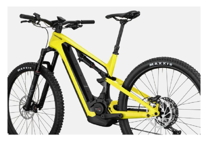 VTT Électrique Tout-Suspendu Cannondale Moterra Neo Carbon 2 Shimano SLX/XT 12V 750 Wh 29'' Jaune Highlighter – Image 4
