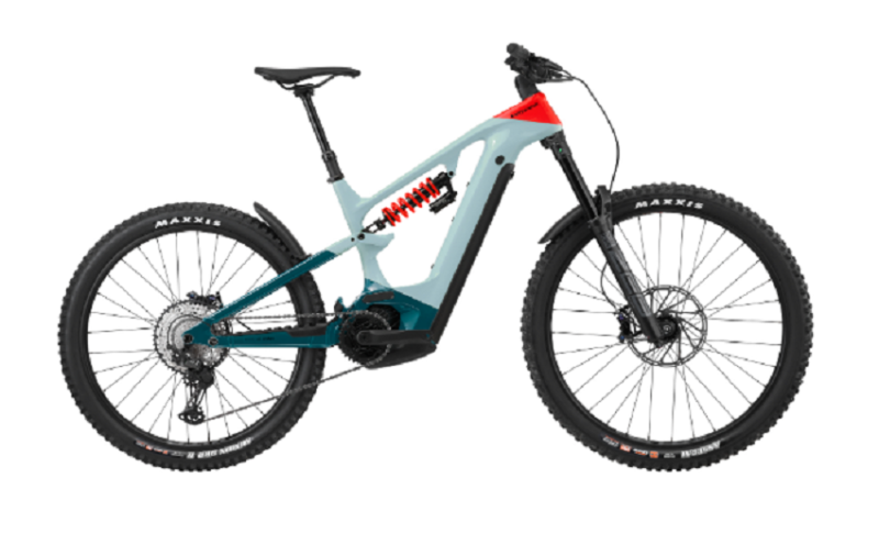 VTT Électrique Tout-Suspendu Cannondale Moterra Neo Carbon LT 2 Shimano SLX / XT 12V 750 Wh 29/27.5'' Vert Menthe – Image 2