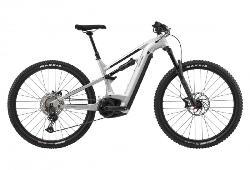 VTT Électrique Tout-Suspendu Cannondale Mottera Neo 3 Shimano Deore/XT 12V 750 Wh 27.5/29'' Gris Mercury