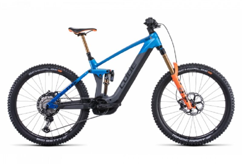  VTT Électrique Tout-Suspendu Cube Stereo Hybrid 160 HPC Actionteam 750 27.5 Shimano XT 12V 750 Wh 27.5'' Bleu Gris Actionteam 2022