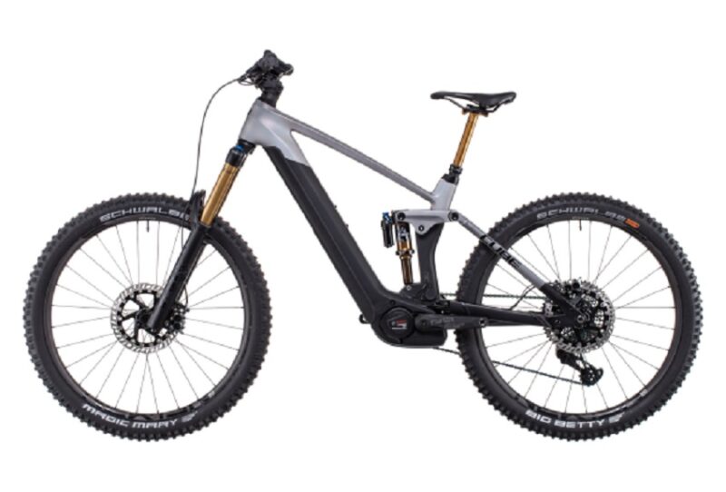 VTT Électrique Tout-Suspendu Cube Stereo Hybrid 160 HPC SLT 750 27.5 Sram XX1 Eagle AXS 12V 750 Wh 27.5'' Argent Prizm Gris Carbon 2022 – Image 3