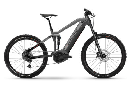 VTT Électrique Tout-Suspendu Haibike AllMtn 2 Sram SX Eagle 12V 630 Wh 29'' / 27.5'' Plus Noir Gris Titan