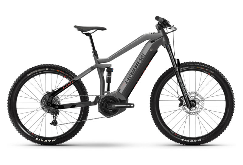 VTT Électrique Tout-Suspendu Haibike AllMtn 2 Sram SX Eagle 12V 630 Wh 29'' / 27.5'' Plus Noir Gris Titan