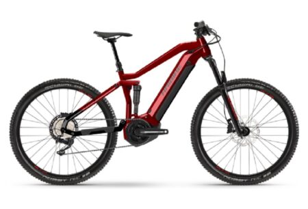 VTT Électrique Tout-Suspendu Haibike AllTrail 5 29 Shimano Deore 12V 630 Wh 29'' Rouge Dynamite 2022